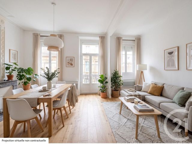 Appartement T3 &agrave; vendre - 3 pi&egrave;ces - 57,08 m2 - Bordeaux - 33 - AQUITAINE