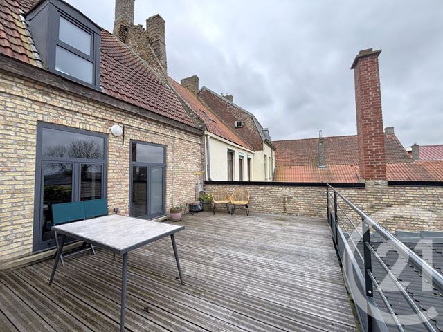 Appartement T3 &agrave; louer - 3 pi&egrave;ces - 79,35 m2 - Hondschoote - 59 - NORD-PAS-DE-CALAIS