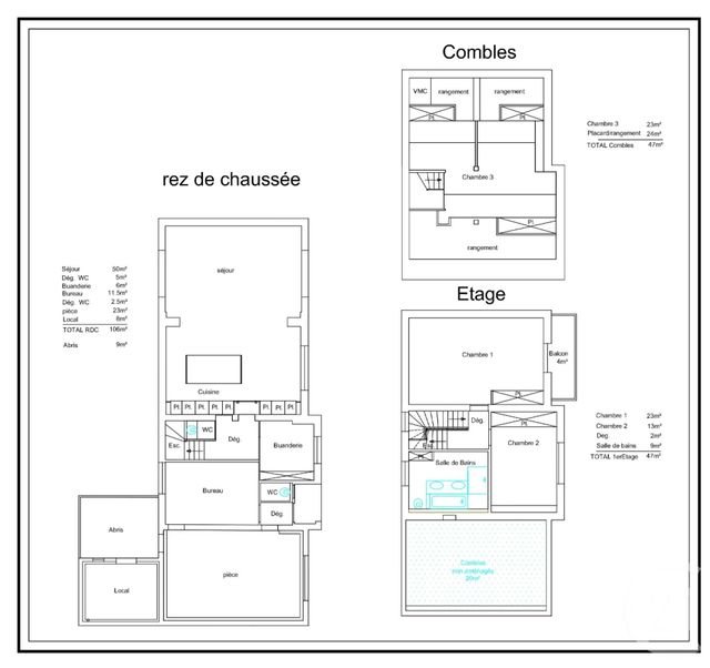 Maison à vendre - 6 pièces - 170 m2 - Bayonne - 64 - AQUITAINE