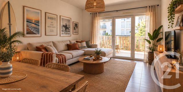 Appartement F3 &agrave; vendre - 3 pi&egrave;ces - 58,34 m2 - Bayonne - 64 - AQUITAINE