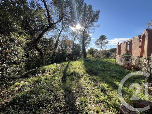 Terrain &agrave; vendre - 1584 m2 - Roquefort Les Pins - 06 - PROVENCE-ALPES-COTE-D-AZUR