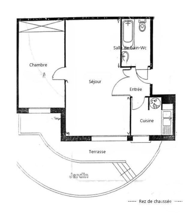 Appartement F2 &agrave; vendre - 2 pi&egrave;ces - 42,44 m2 - Paris - 75012 - ILE-DE-FRANCE