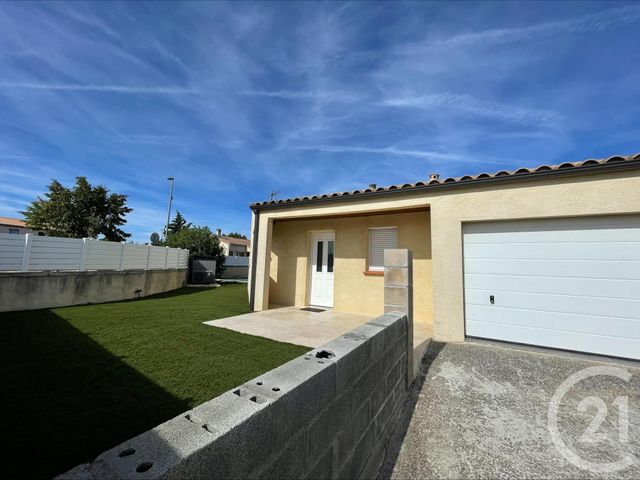 Maison &agrave; louer - 4 pi&egrave;ces - 87,39 m2 - Pezens - 11 - LANGUEDOC-ROUSSILLON