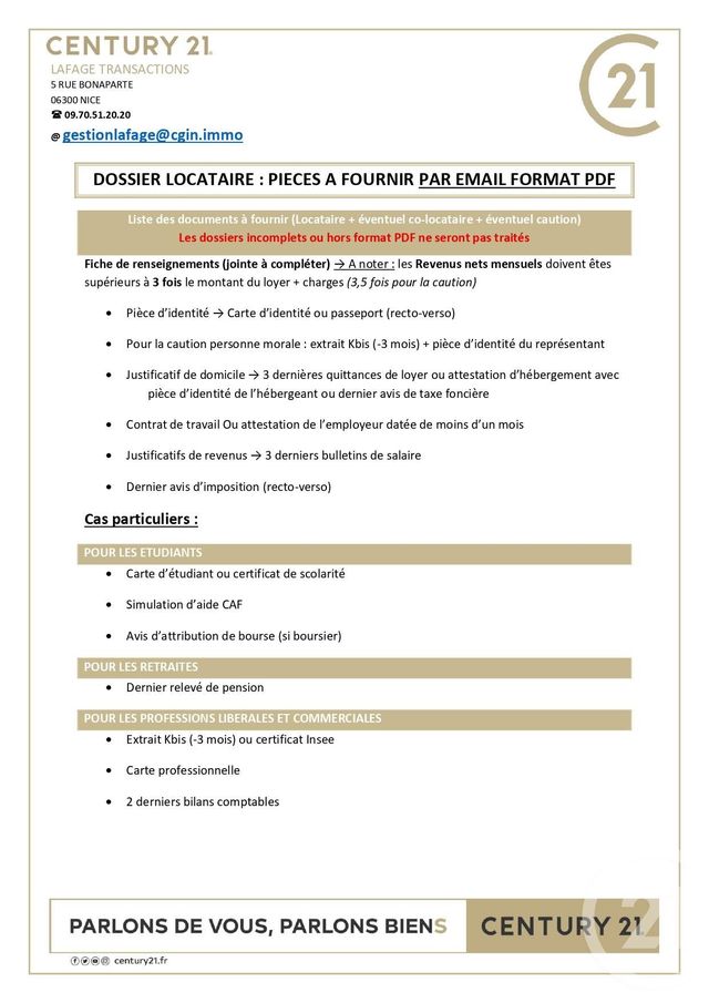 Appartement F2 à louer - 2 pièces - 37,23 m2 - Nice - 06 - PROVENCE-ALPES-COTE-D-AZUR