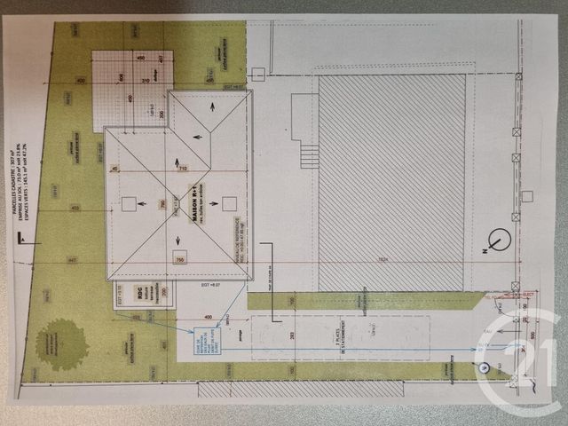 terrain - HERBLAY SUR SEINE - 95