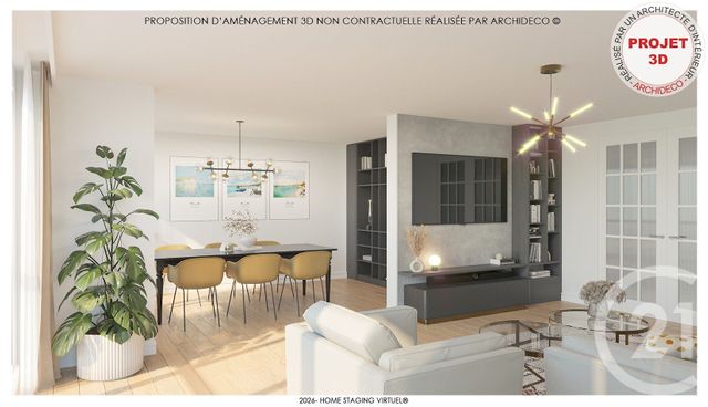 Appartement F4 à vendre BEAUCHAMP