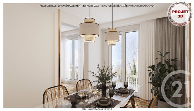 Appartement F4 &agrave; vendre - 4 pi&egrave;ces - 79,80 m2 - Herblay Sur Seine - 95 - ILE-DE-FRANCE