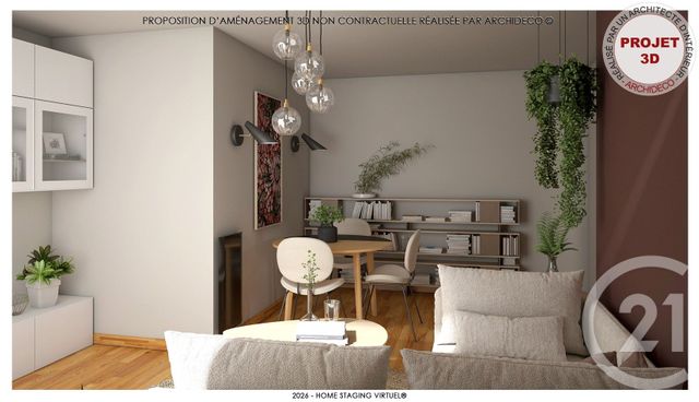 Appartement F2 &agrave; vendre - 2 pi&egrave;ces - 41,90 m2 - Herblay Sur Seine - 95 - ILE-DE-FRANCE