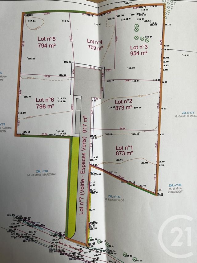 Terrain à vendre - 954 m2 - Bouranton - 10 - CHAMPAGNE-ARDENNE