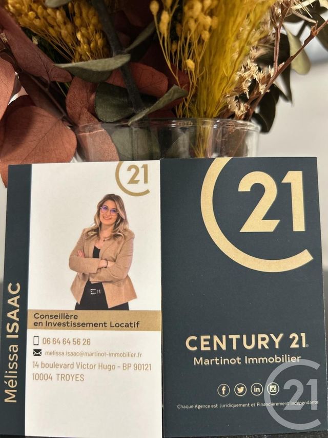 Appartement T2 &agrave; louer - 2 pi&egrave;ces - 54,91 m2 - Troyes - 10 - CHAMPAGNE-ARDENNE