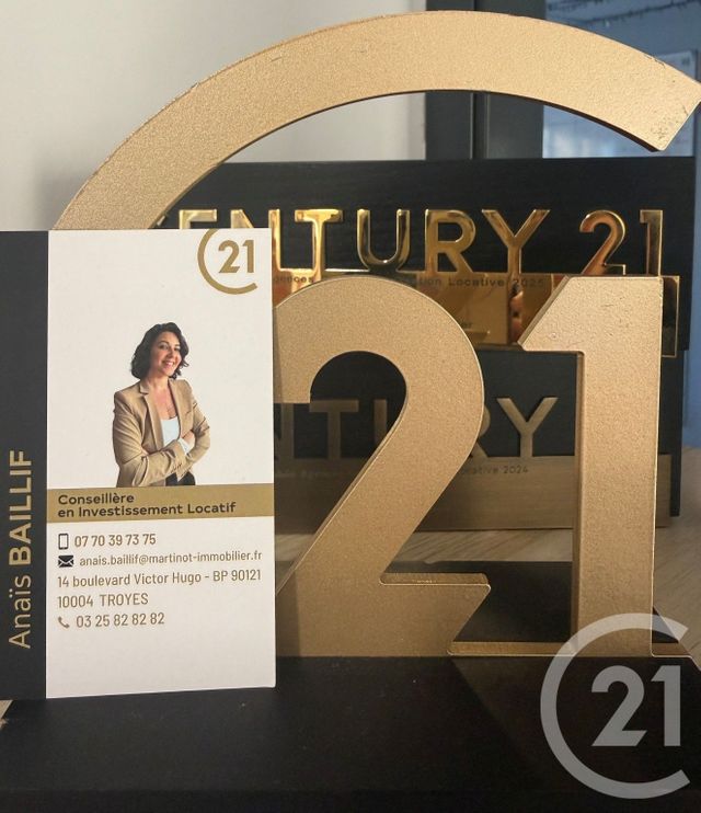 Appartement F2 &agrave; louer - 2 pi&egrave;ces - 30,10 m2 - Ste Savine - 10 - CHAMPAGNE-ARDENNE