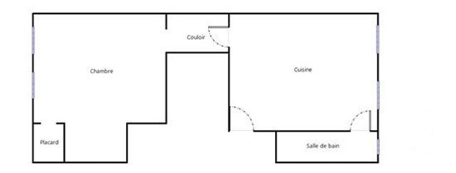 Appartement F2 &agrave; louer - 2 pi&egrave;ces - 45,68 m2 - Troyes - 10 - CHAMPAGNE-ARDENNE