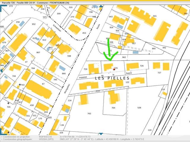 Maison à vendre - 5 pièces - 120 m2 - Frontignan - 34 - LANGUEDOC-ROUSSILLON