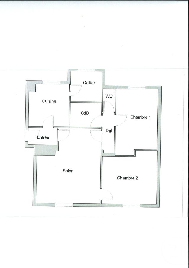 Appartement F3 &agrave; louer - 3 pi&egrave;ces - 68,19 m2 - Sete - 34 - LANGUEDOC-ROUSSILLON