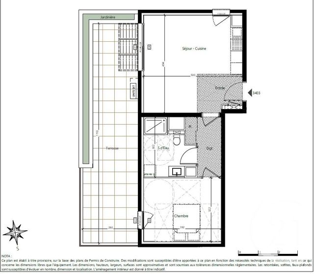 Appartement F2 à vendre - 2 pièces - 47 m2 - Cannes - 06 - PROVENCE-ALPES-COTE-D-AZUR