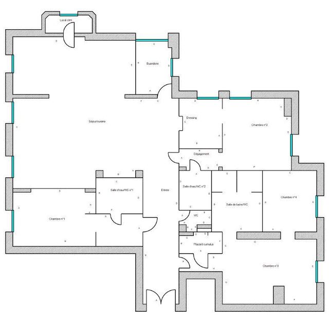Appartement F5 &agrave; vendre - 5 pi&egrave;ces - 170 m2 - Cannes - 06 - PROVENCE-ALPES-COTE-D-AZUR