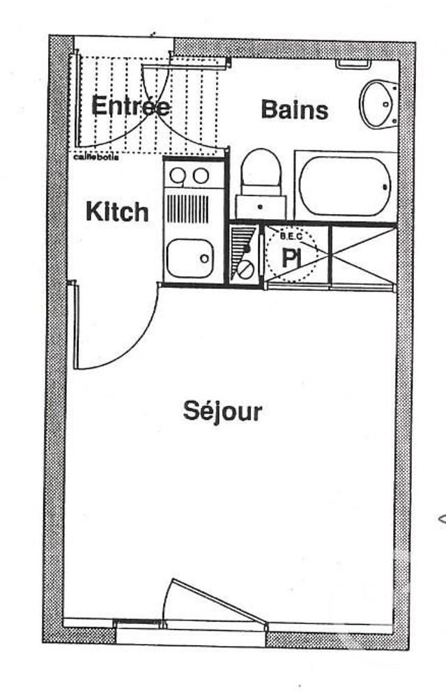 Appartement Studio &agrave; vendre - 1 pi&egrave;ce - 17,90 m2 - Merignac - 33 - AQUITAINE