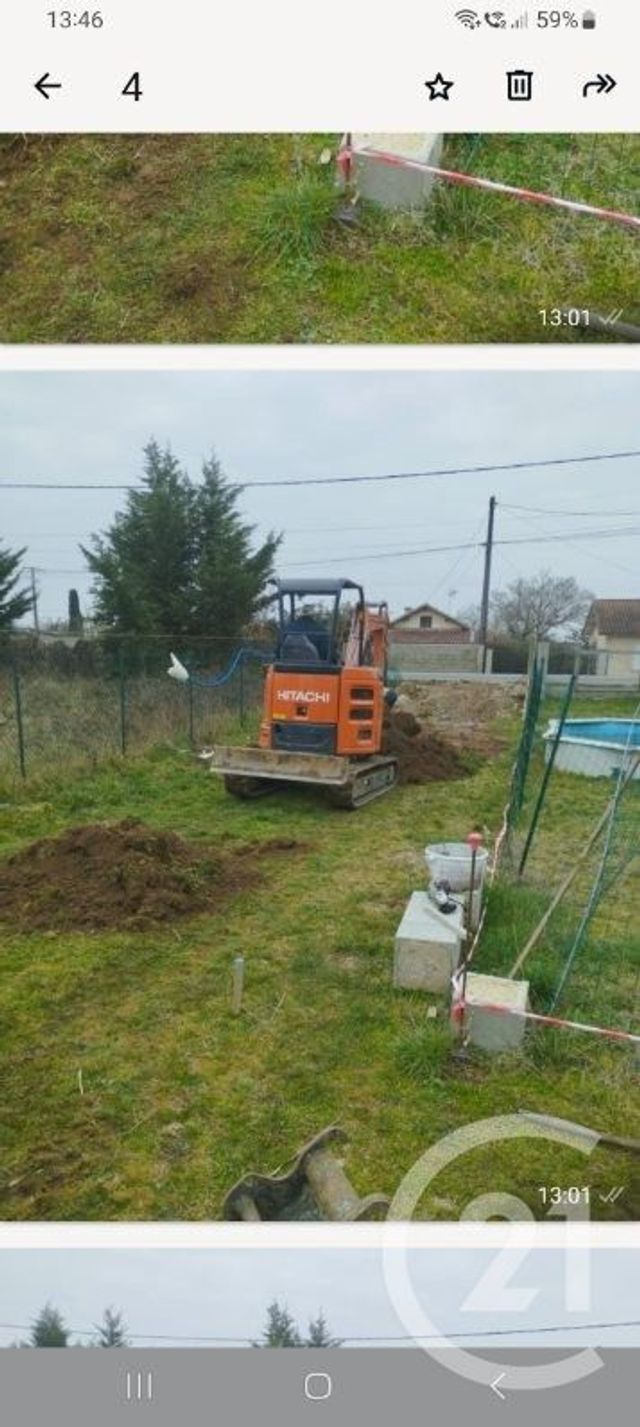 Terrain &agrave; vendre - 782 m2 - St Antoine Sur L Isle - 33 - AQUITAINE