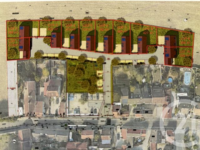 Terrain à vendre - 334 m2 - Lesches - 77 - ILE-DE-FRANCE