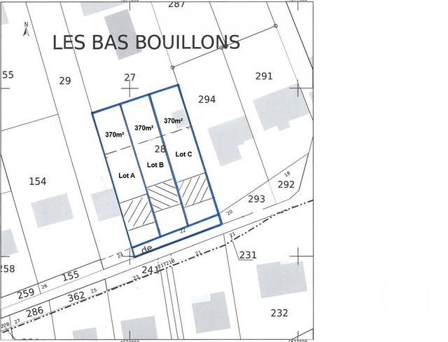Terrain &agrave; vendre - 370 m2 - Lagny Sur Marne - 77 - ILE-DE-FRANCE