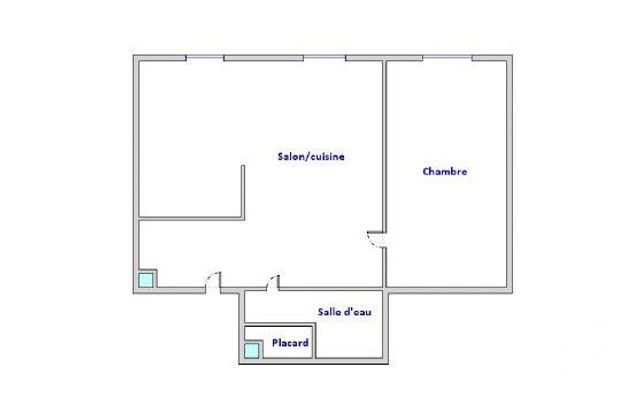 Appartement T2 à vendre - 2 pièces - 33,87 m2 - Bordeaux - 33 - AQUITAINE