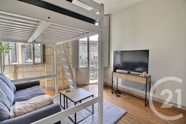 Appartement Studio &agrave; vendre - 1 pi&egrave;ce - 23,42 m2 - Bordeaux - 33 - AQUITAINE