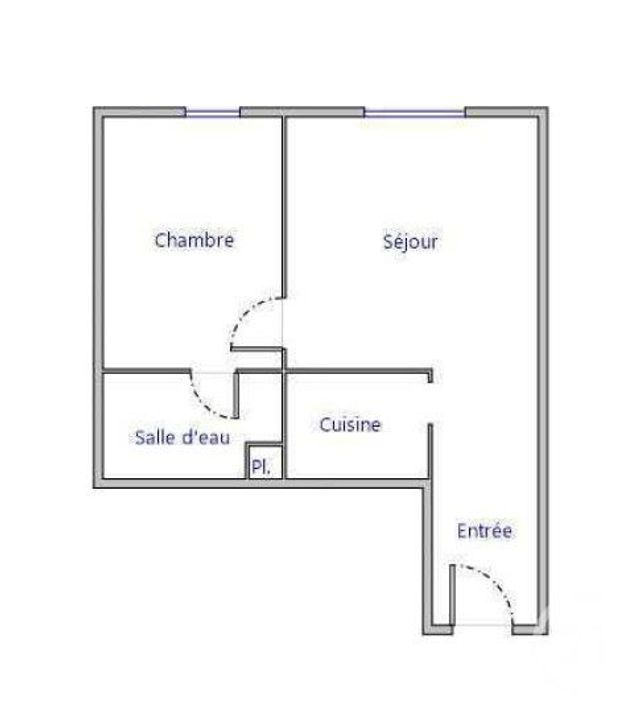 Appartement T2 &agrave; vendre - 2 pi&egrave;ces - 34,82 m2 - Bordeaux - 33 - AQUITAINE