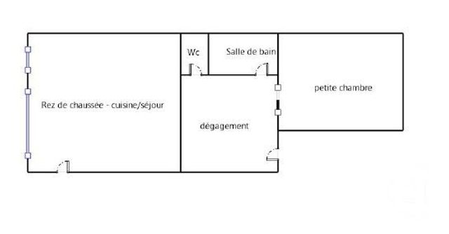 Appartement T1 &agrave; vendre - 1 pi&egrave;ce - 30,60 m2 - Bordeaux - 33 - AQUITAINE