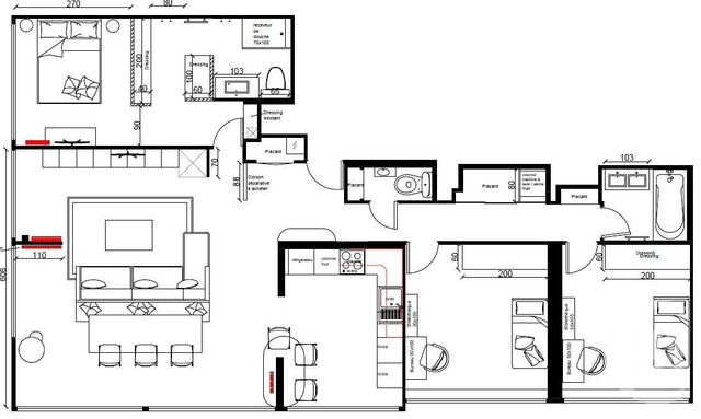 Appartement F4 &agrave; vendre - 4 pi&egrave;ces - 103,74 m2 - Creteil - 94 - ILE-DE-FRANCE