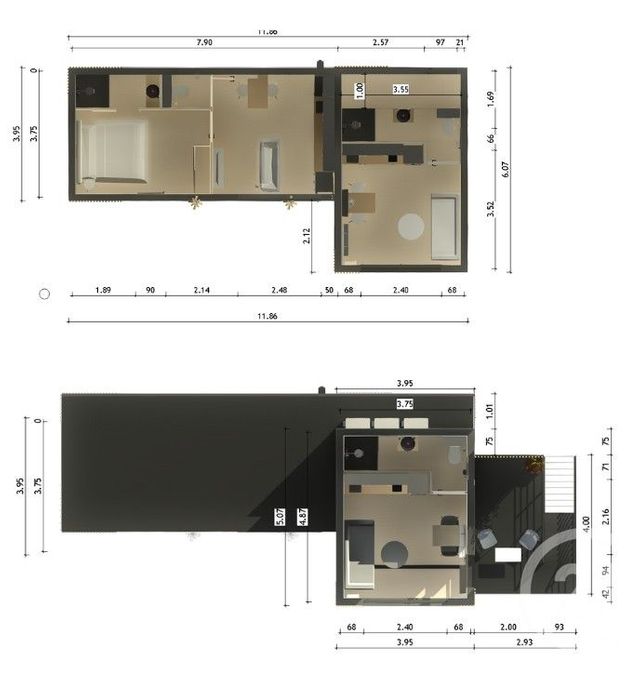 Immeuble &agrave; vendre - 68 m2 - Coulounieix Chamiers - 24 - AQUITAINE
