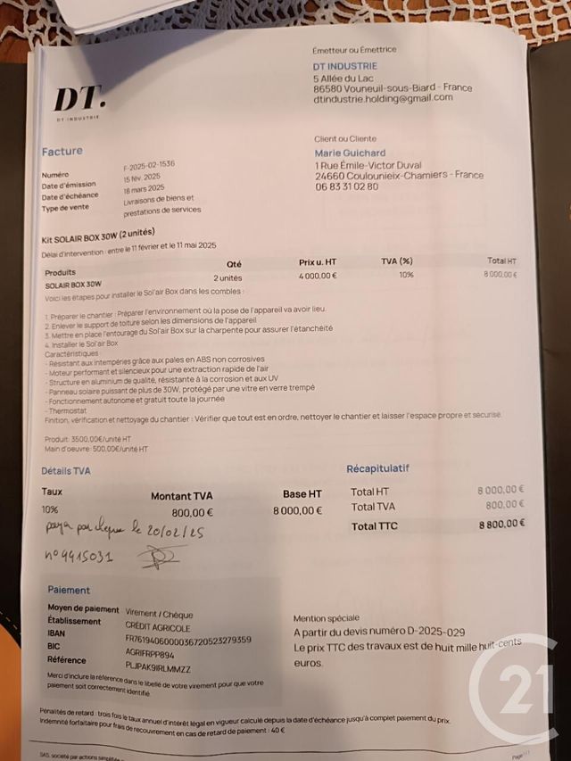 Maison &agrave; vendre - 6 pi&egrave;ces - 102,84 m2 - Coulounieix Chamiers - 24 - AQUITAINE