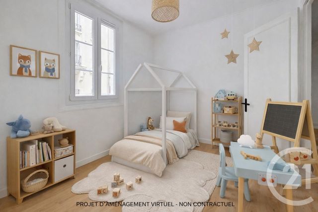 Appartement F3 &agrave; vendre - 3 pi&egrave;ces - 52,26 m2 - Paris - 75015 - ILE-DE-FRANCE