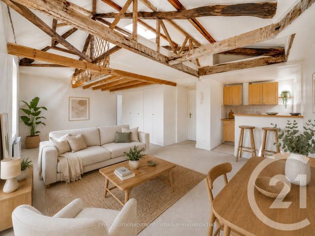 Appartement Duplex &agrave; vendre - 2 pi&egrave;ces - 35 m2 - Paris - 75014 - ILE-DE-FRANCE