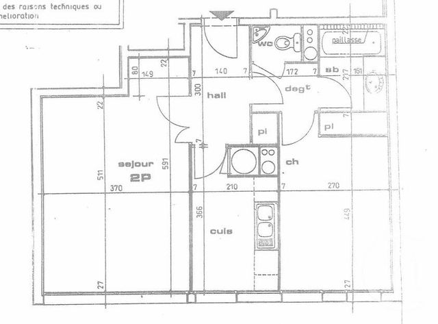 Appartement F2 à vendre - 2 pièces - 50,39 m2 - Paris - 75015 - ILE-DE-FRANCE