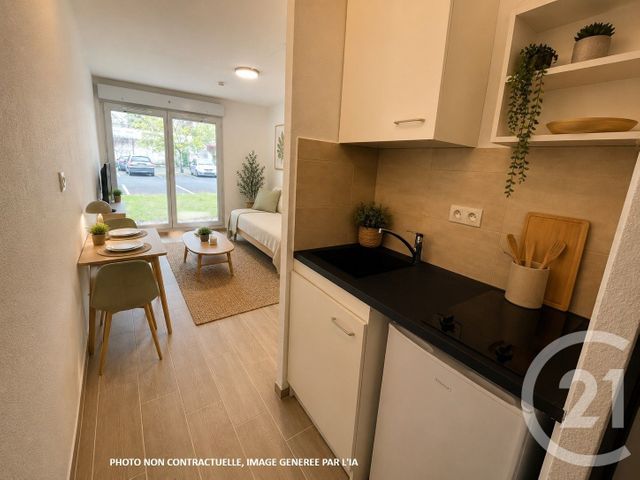 Appartement Studio &agrave; louer - 1 pi&egrave;ce - 20,90 m2 - Talence - 33 - AQUITAINE