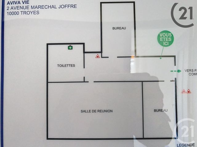 Bureaux à vendre - 81.17 m2 - 10 - Aube