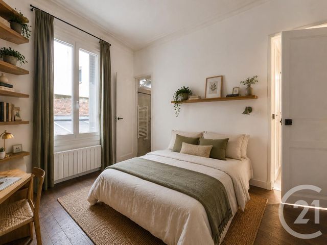 Appartement Souplex &agrave; vendre - 3 pi&egrave;ces - 46,54 m2 - Paris - 75020 - ILE-DE-FRANCE