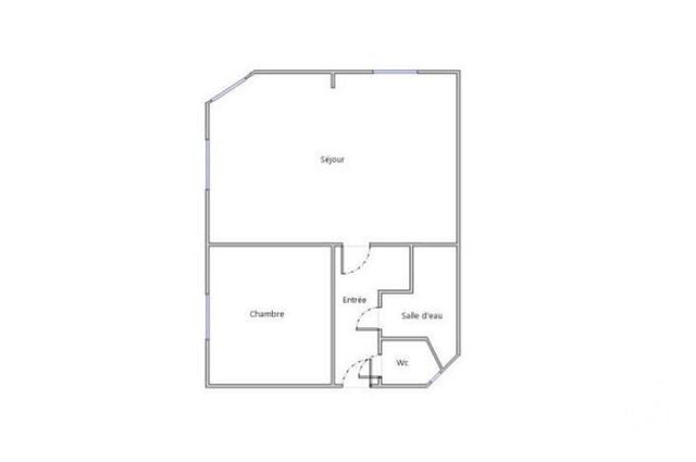 Appartement F2 &agrave; vendre - 2 pi&egrave;ces - 53,98 m2 - Paris - 75020 - ILE-DE-FRANCE