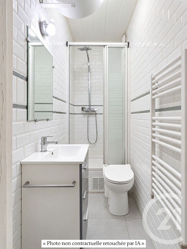 Appartement Studio &agrave; vendre - 1 pi&egrave;ce - 19,92 m2 - Paris - 75020 - ILE-DE-FRANCE