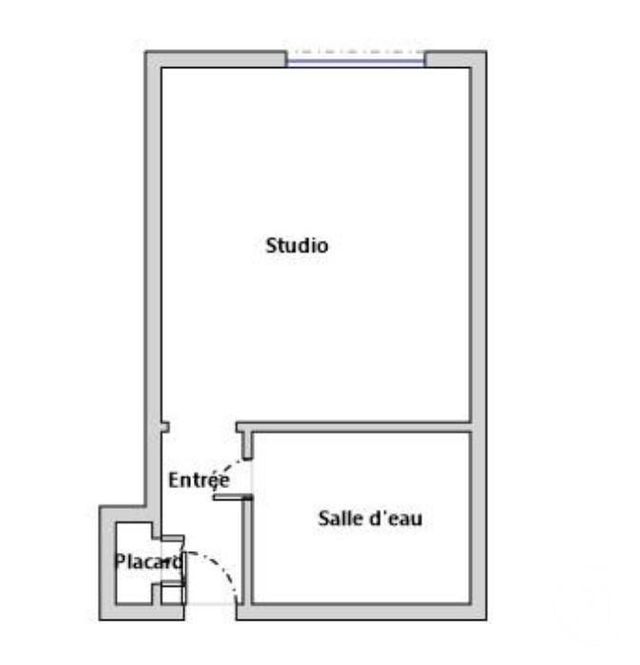 Appartement F1 &agrave; louer - 1 pi&egrave;ce - 13,05 m2 - St Cloud - 92 - ILE-DE-FRANCE