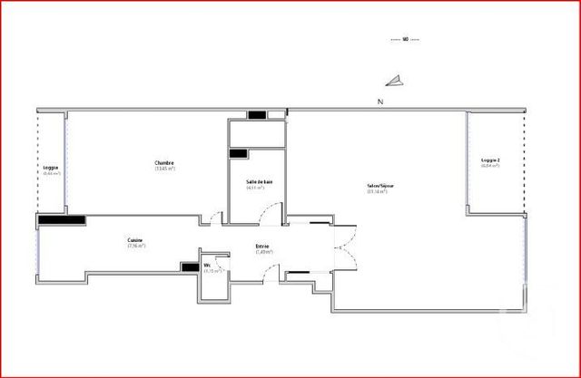 Appartement F3 &agrave; vendre - 3 pi&egrave;ces - 65,30 m2 - Paris - 75015 - ILE-DE-FRANCE