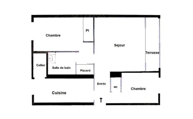 Appartement a louer meudon - 3 pièce(s) - 64.4 m2 - Surfyn