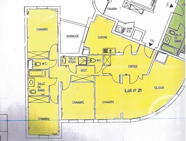 Appartement F5 &agrave; vendre - 5 pi&egrave;ces - 110 m2 - Paris - 75015 - ILE-DE-FRANCE