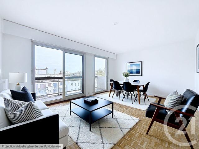 Appartement F1 &agrave; vendre - 1 pi&egrave;ce - 31,91 m2 - Paris - 75019 - ILE-DE-FRANCE