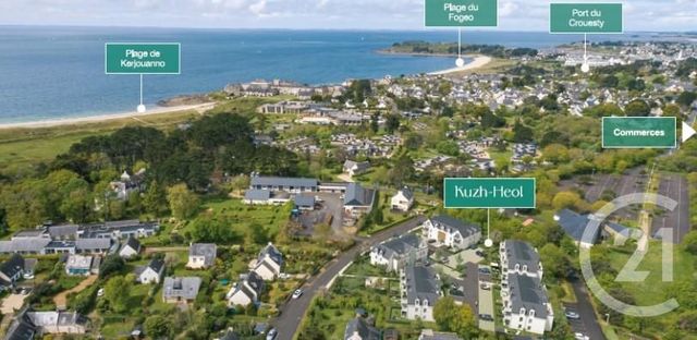 Appartement T2 à vendre - 2 pièces - 42,49 m2 - Arzon - 56 - BRETAGNE