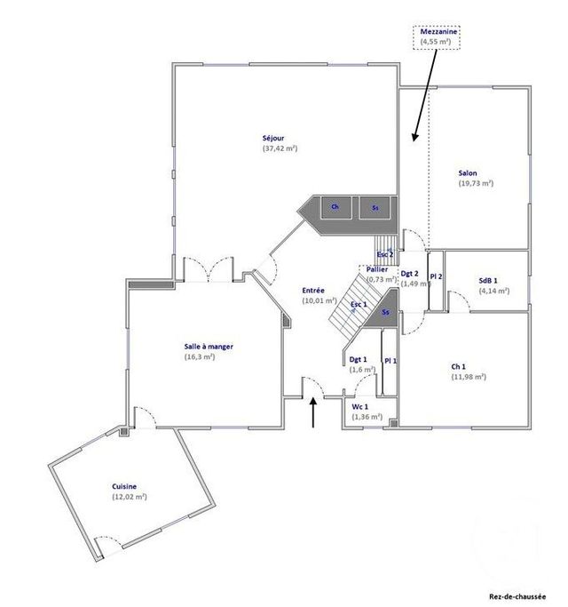 Maison &agrave; vendre - 8 pi&egrave;ces - 186,16 m2 - St Didier Au Mont D Or - 69 - RHONE-ALPES