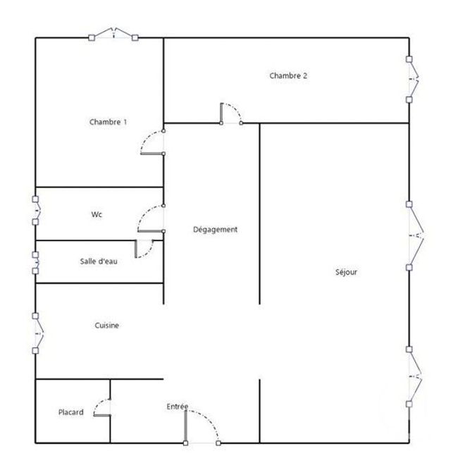 Appartement F3 &agrave; louer - 3 pi&egrave;ces - 68,21 m2 - Lyon - 69009 - RHONE-ALPES