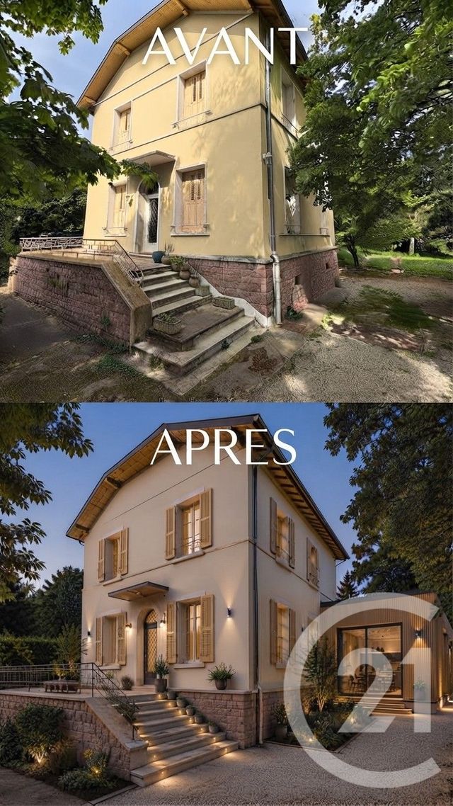 Maison &agrave; vendre - 7 pi&egrave;ces - 146,55 m2 - St Didier Au Mont D Or - 69 - RHONE-ALPES
