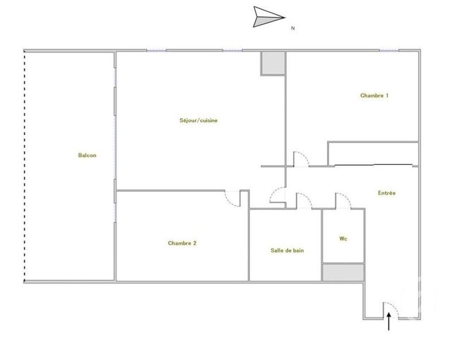 Appartement T3 &agrave; vendre - 3 pi&egrave;ces - 62,50 m2 - Lyon - 69009 - RHONE-ALPES