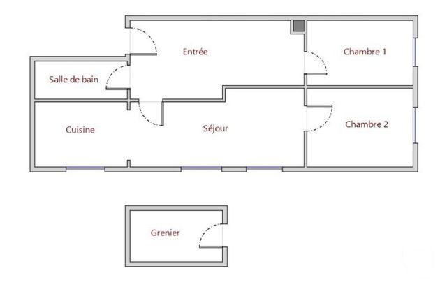 Appartement F3 à louer - 3 pièces - 75,72 m2 - Audincourt - 25 - FRANCHE-COMTE